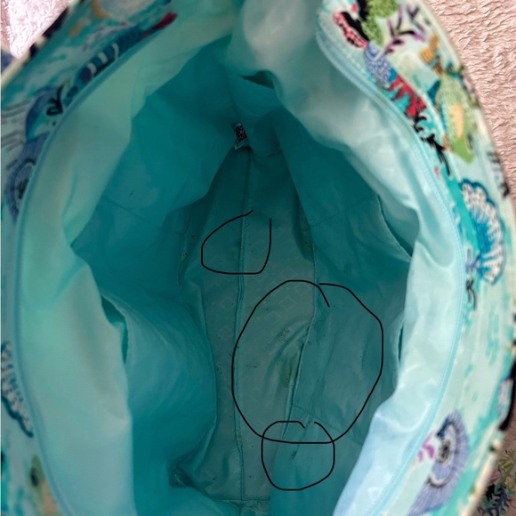 Vera Bradley Matching Wallet and Tote Bag - Picture 9 of 11